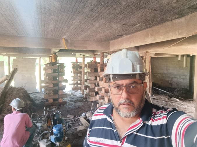 Recuperação estrutural com Estaca Mega